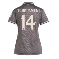 Real Madrid Aurelien Tchouameni #14 Kolmaspaita Naiset 2024-25 Lyhythihainen